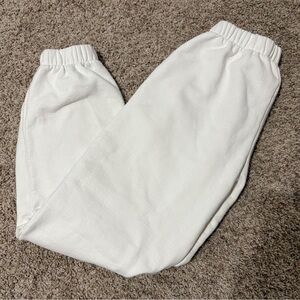 Brandy Melville Cream Joggers